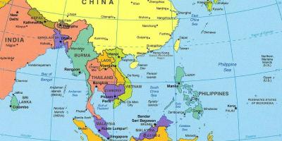 Taipei localizare pe harta lumii