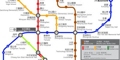 Thsr Taipei station hartă