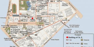 Universitatea națională din taiwan campus hartă