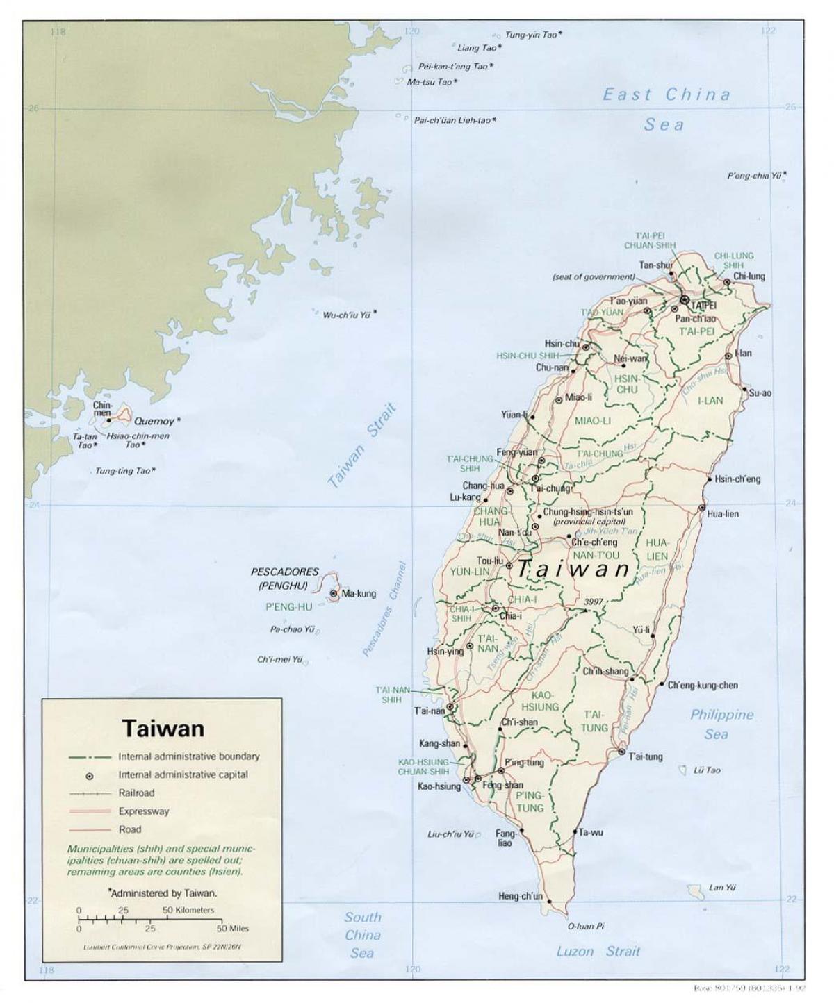 harta scop de afaceri taiwan