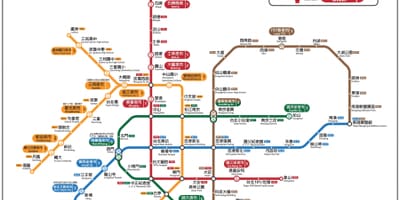 Harta Taipei piețele de noapte